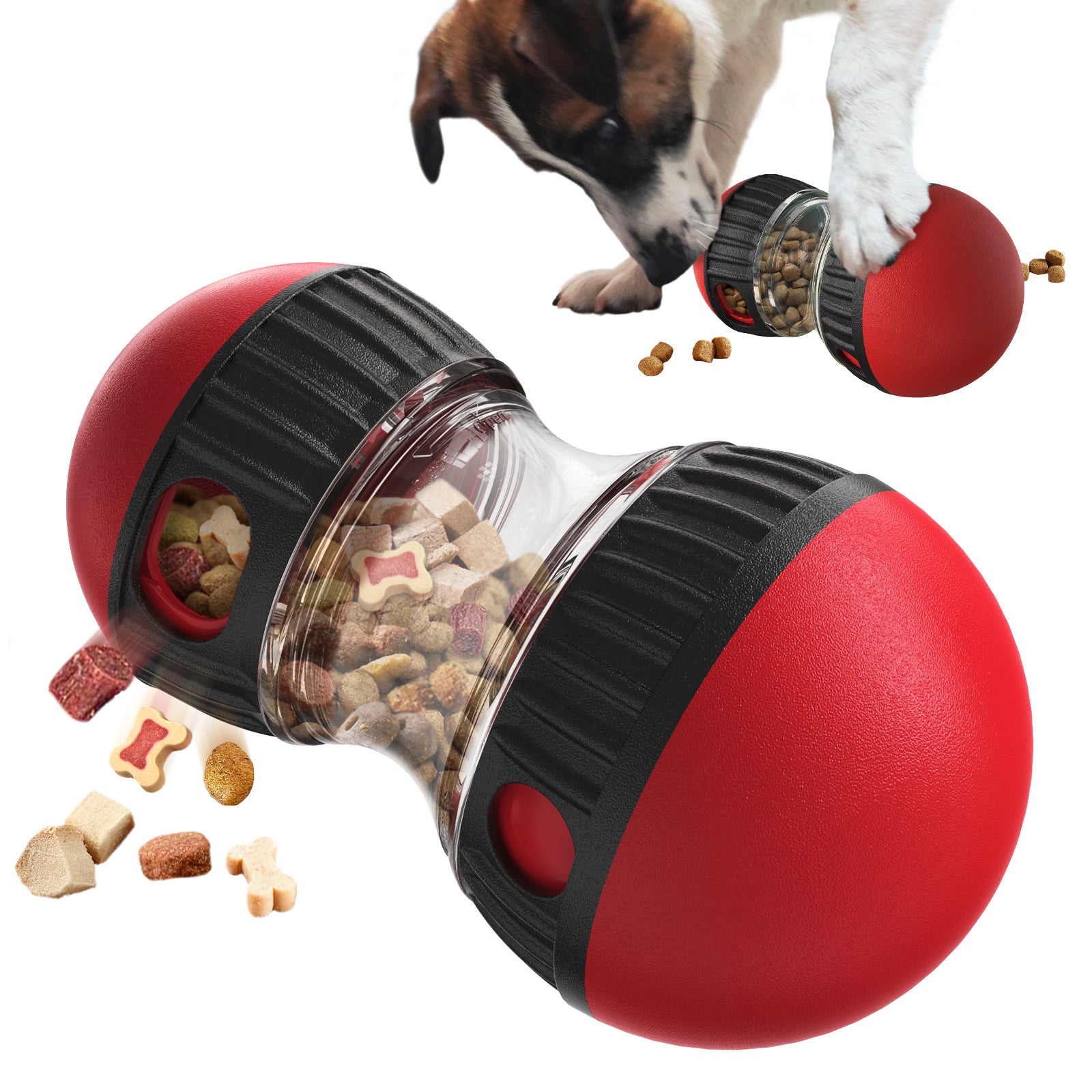 Rolling Feeder Ball – Training & Slow Feeding Toy for Dogs