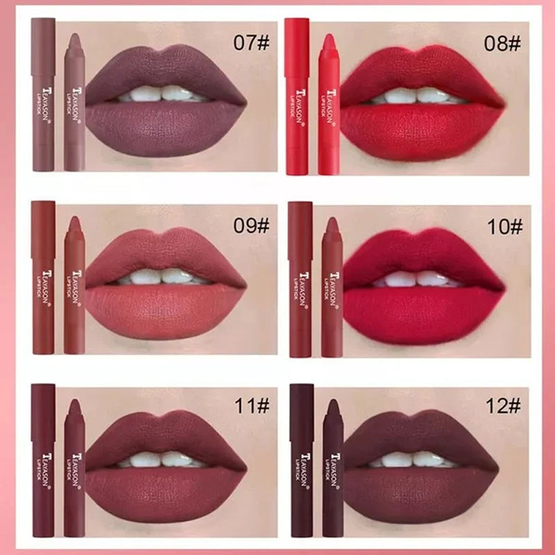 BowLift | 12 Colors Matte Lipstick Pencil