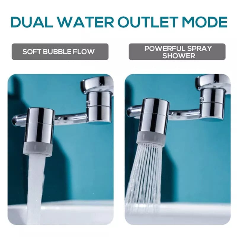 BowLift | FlexSplash - Premium 1080° rotatable faucet for precise water control
