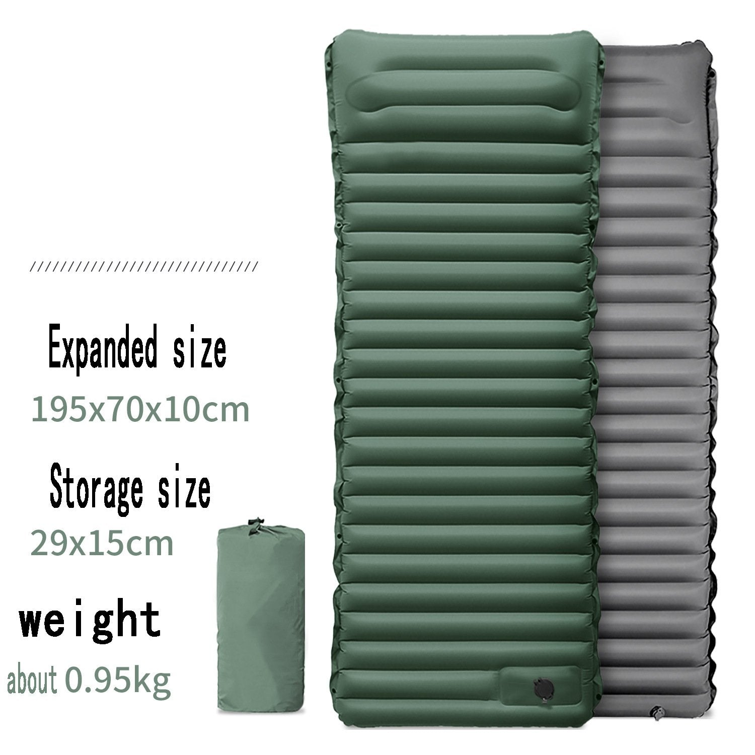 BowLift | GreenCloud Air Sleeping Pad: Ultimate Comfort for Every Adventure