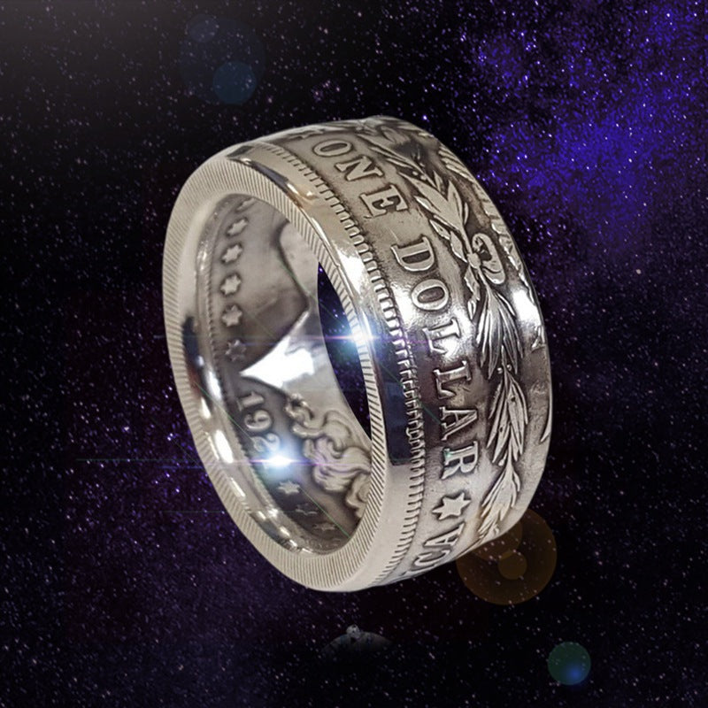 BowLift | Morgan Silver Dollar Coin Ring