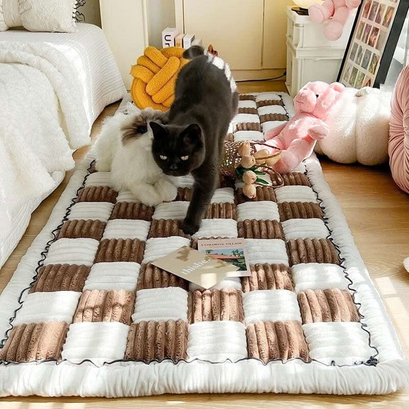 BowLift | COZYCOVER – Cozy pet blanket made of chenille with furniture protection function
