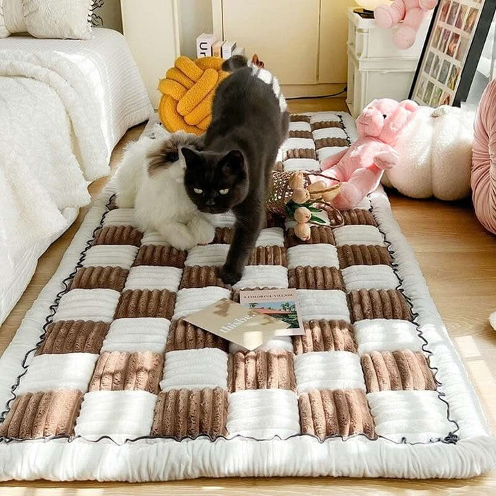 BowLift | COZYCOVER – Cozy pet blanket made of chenille with furniture protection function