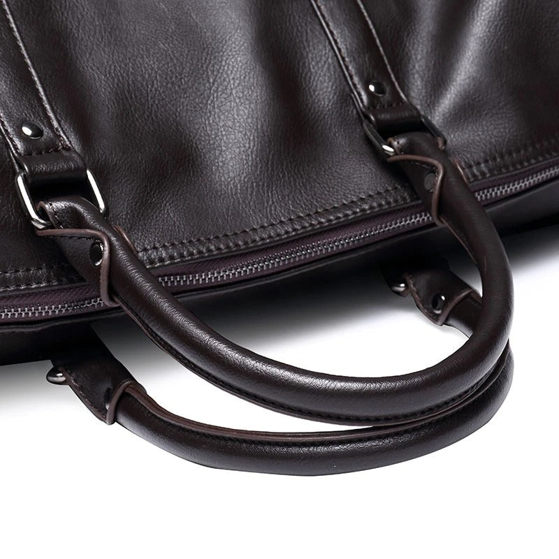 BowLift | Stylish Leather Men’s Travel Bag – Perfect for Long and Short Trips