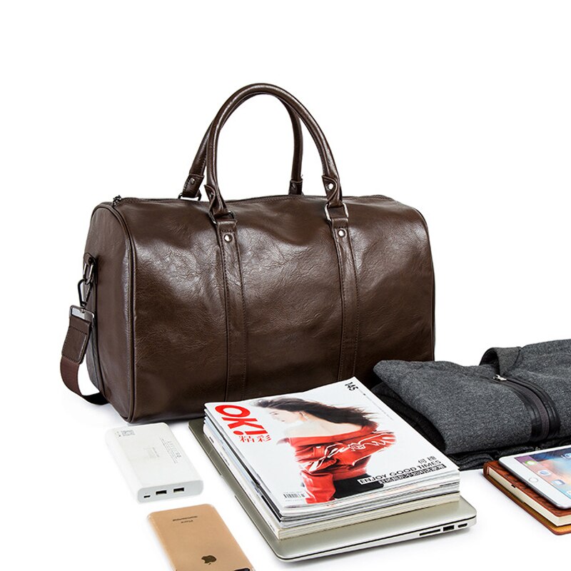 BowLift | Stylish Leather Men’s Travel Bag – Perfect for Long and Short Trips