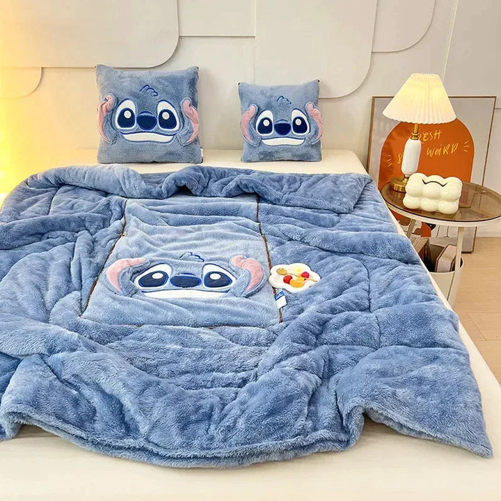 BowLift | Convertible CozyNest Blanket Pillow Combo for Home Comfort
