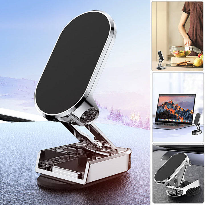 Metal Folding Car Phone Holder Bowlift