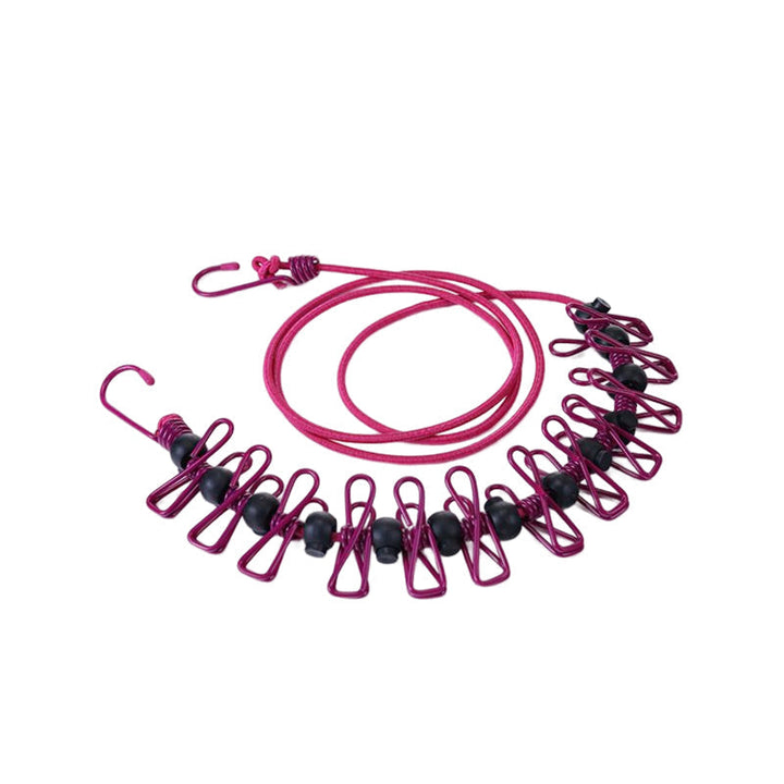 BowLift | Portable elastic travel clothes rack