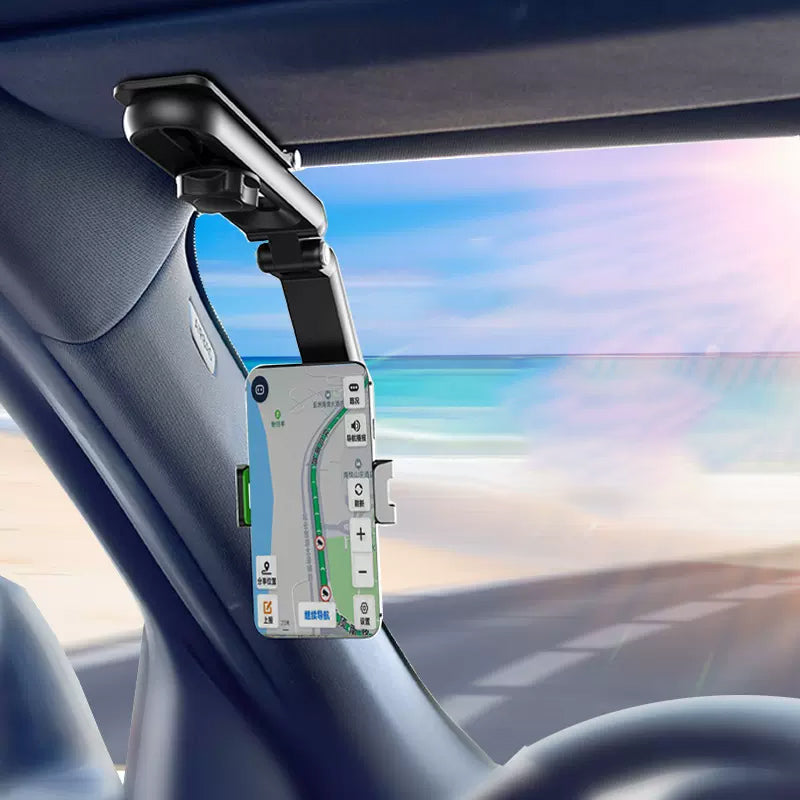 Rotatable Multifunctional Sun Visor Cell Phone Holder | Bowlift