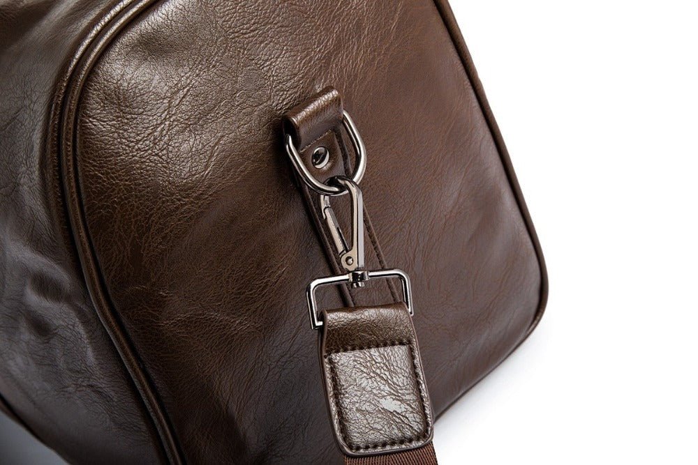 BowLift | Stylish Leather Men’s Travel Bag – Perfect for Long and Short Trips