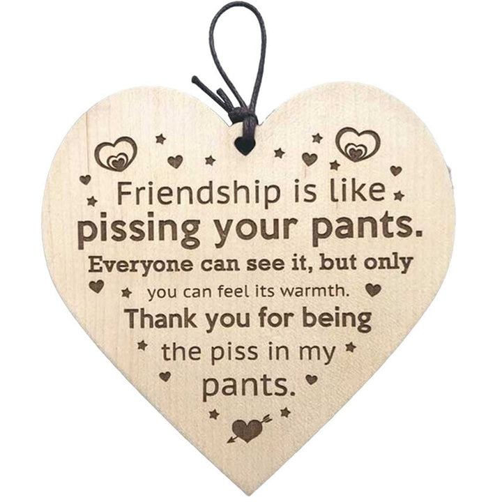 BowLift | Friendship Wood Pendant Christmas Tree Decor