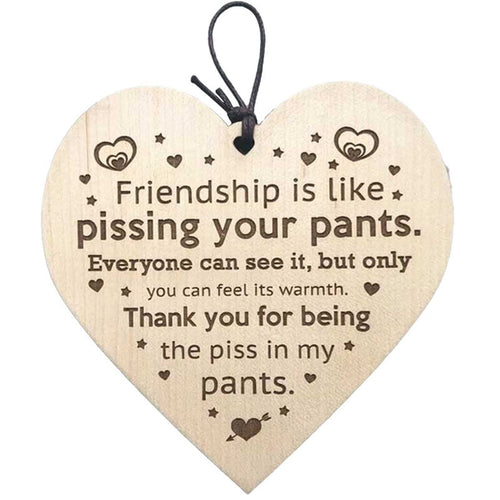 BowLift | Friendship Wood Pendant Christmas Tree Decor