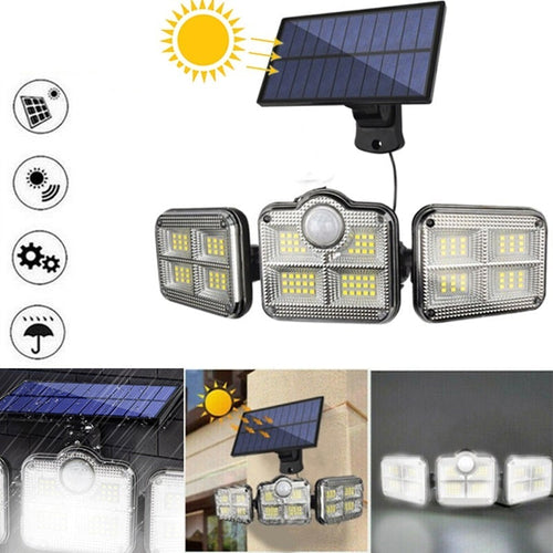 Solar Induction Wall Light Split with Remote Control | Bowlift