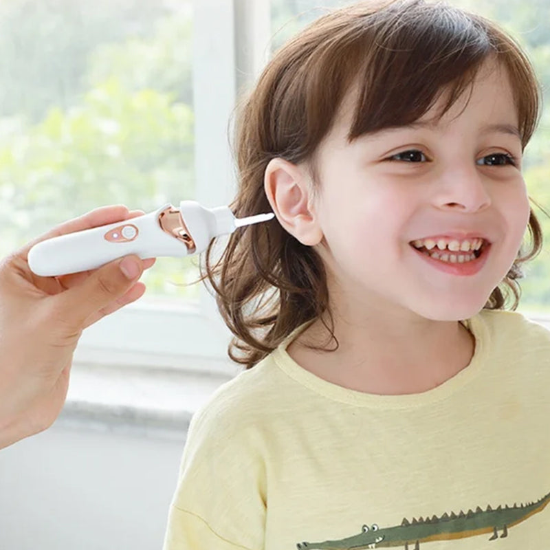 BowLift | EarSoft | Electric Ear Cleaner with Soft Silicone Tips