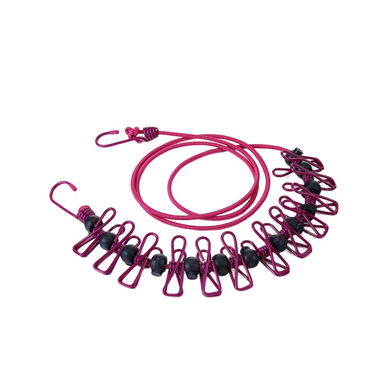 BowLift | Portable elastic travel laundry rack