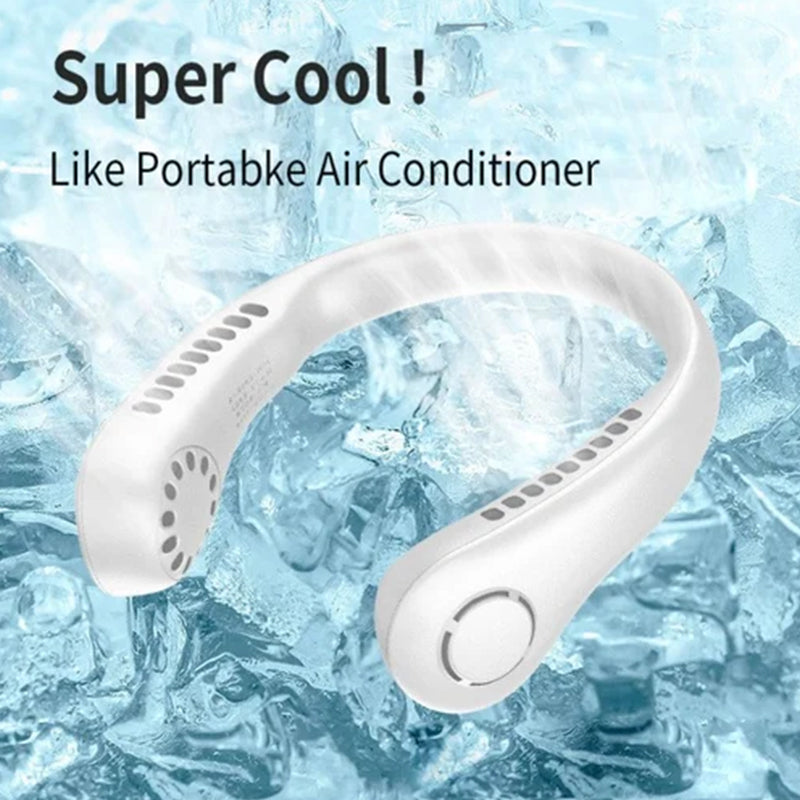 Hands-Free Portable Bladeless Neck Fan | Bowlift