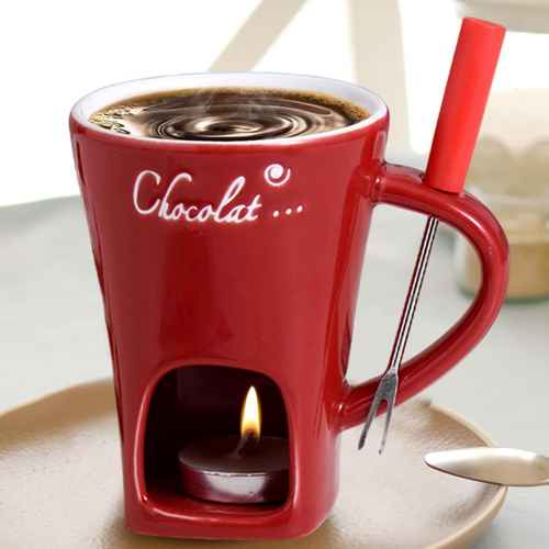 ChocoFondue - Elegant Bowl for Meltable Chocolate & Cheese Bowlift