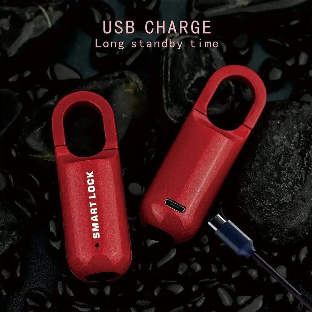 BowLift | FingerScan Lock – Smart Fingerprint Padlock without Keys or Codes
