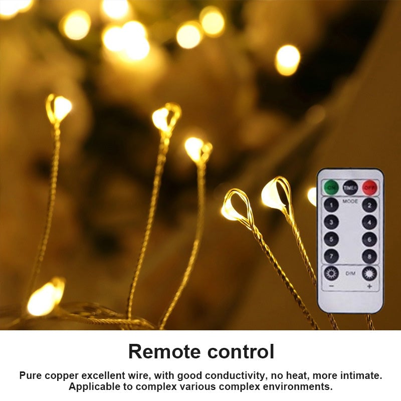 BowLift | LED Copper Wire String Lights | Flexible & Shapeable | Indoor & Outdoor Use