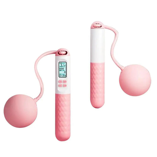 BowLift | Weighted Cordless Jump Rope with Counter | Ergonomic, Tangle-Free Design for Home Workouts and Cardio Training