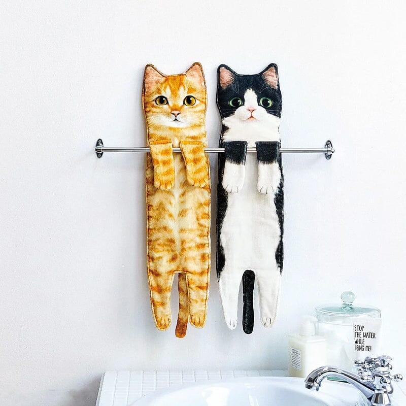 BowLift | Cute Cat Towel
