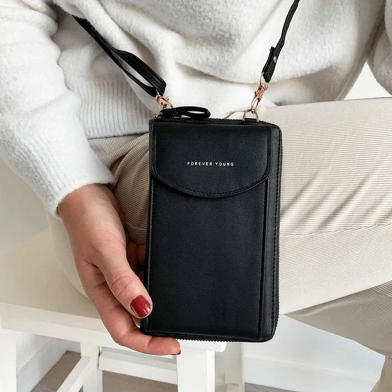 First-class phone case/shoulder bag with zipper | Bowlift