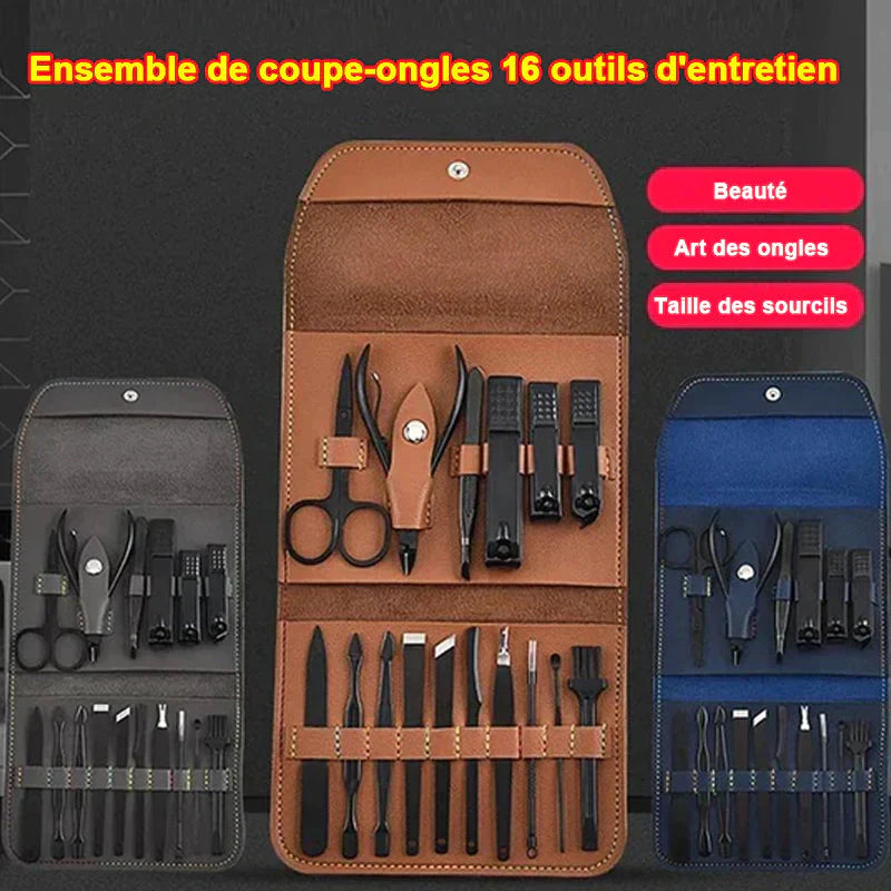 16-piece nail clipper set | Bowlift