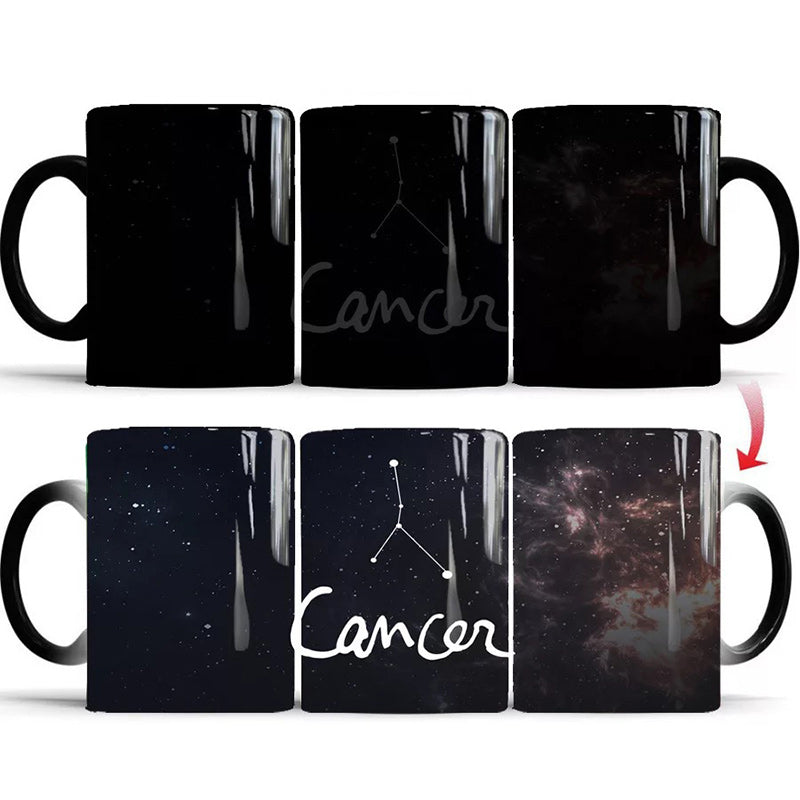 Zodiac Color Changing Magic Mugs, Heat Sensitive Ceramics Cups | Bowlift