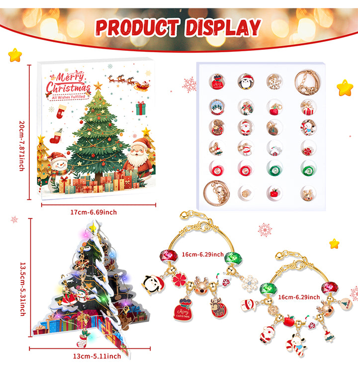 BowLift | Christmas DIY Crystal Santa Blind Box Jewelry