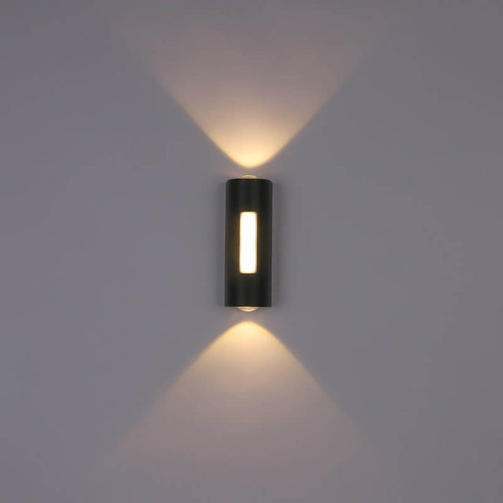 Modern Minimalist Cylindrical Design LED Outdoor Decorative Wall Sconce Lamp | Bowlift