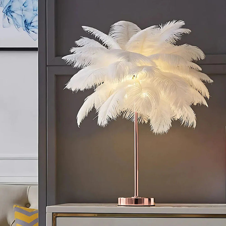 BowLift | Atmospheric Feather Palm Tree Lamp - LumaPalm