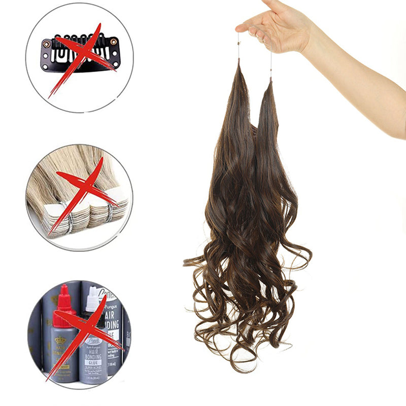 BowLift | Long Curly Wavy Wig