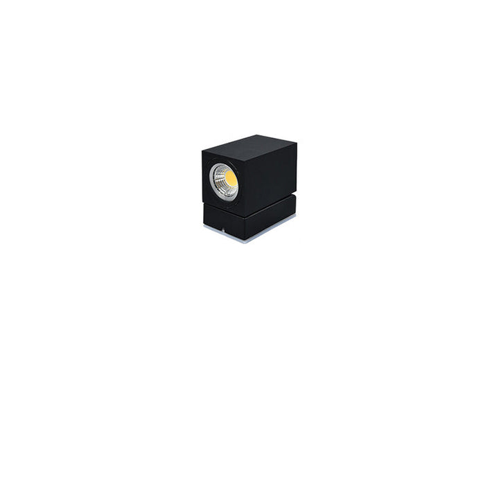 Modern Simplicity Waterproof Adjustable Angle Square Aluminum LED Wall Sconce Lamp For Outdoor Patio | Bowlift