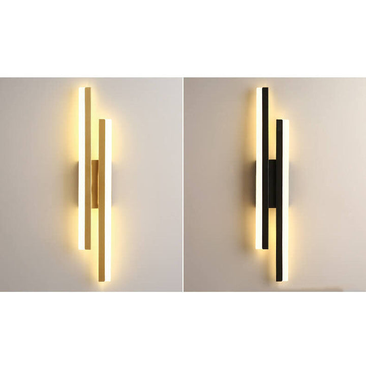 BowLift | LuxLine Modern LED Wall Lamp | Minimalist Design | Iron & Acrylic | Dimmable Light