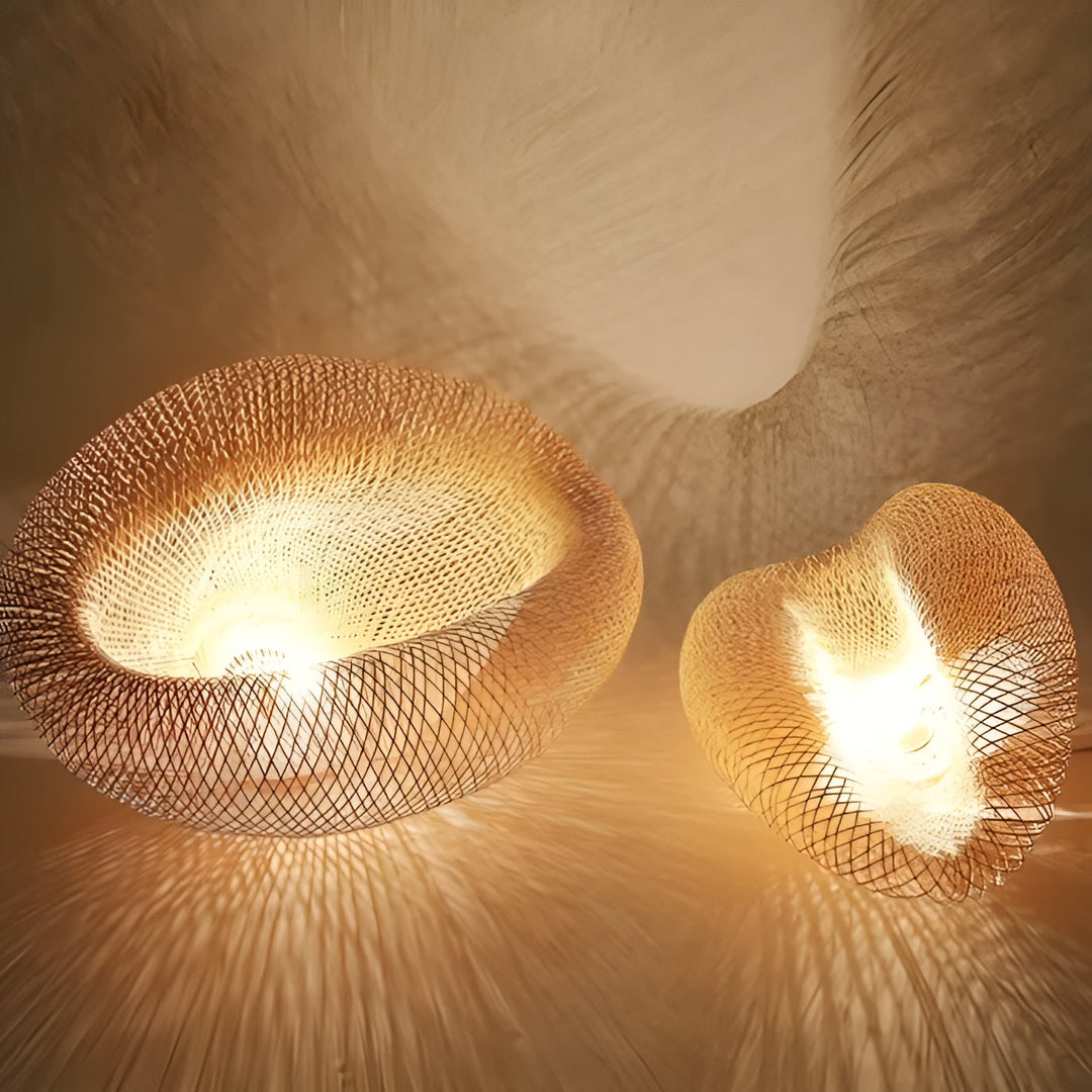 BambooAura - nature-inspired bamboo pendant Bowlift