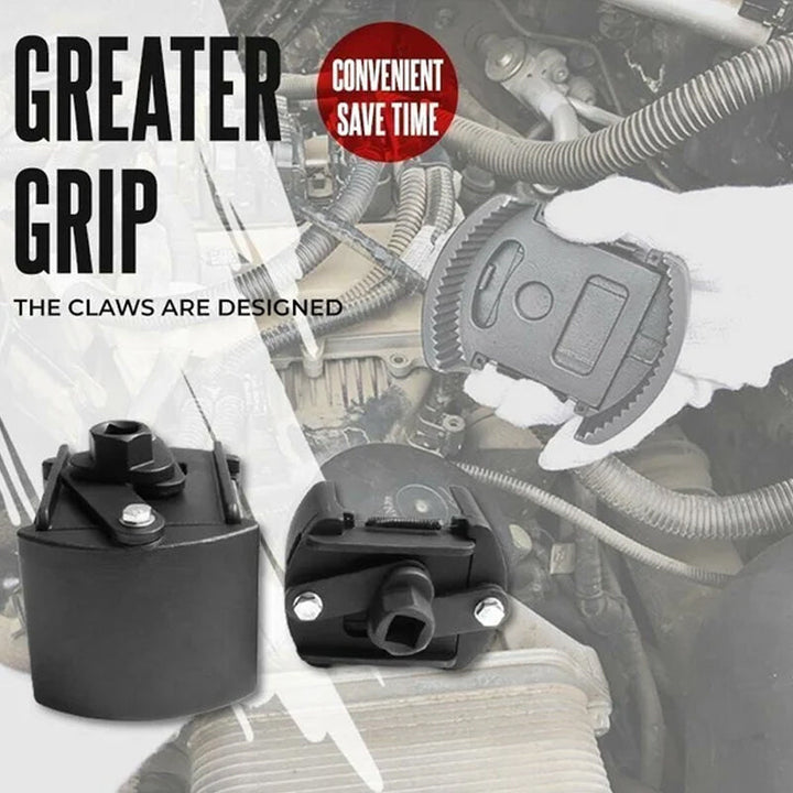 Adjustable oil filter wrench Bowlift
