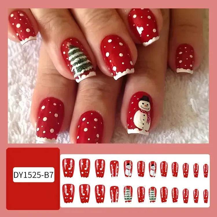 BowLift | 24pcs Christmas False Nail Decal stickers