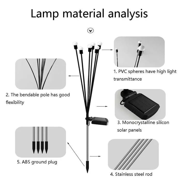 BowLift | Solar-powered Firefly Garden Light