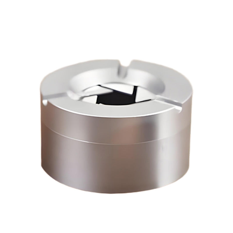 360° Stainless Steel Ashtray with Twist Lid | Bowlift