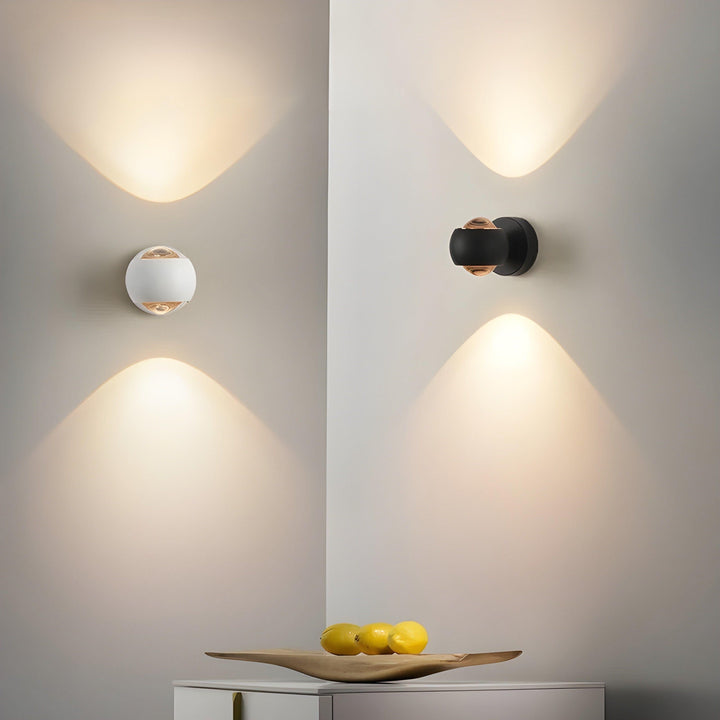 BowLift | ModernEdge Light – Contemporary 360° Rotating Indoor Wall Light