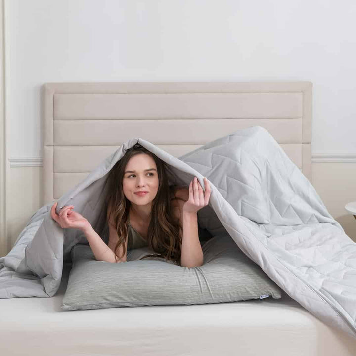 Cooling Comforter Precision V-tack Quilting  Extreme Q Max 0.5 | Bowlift