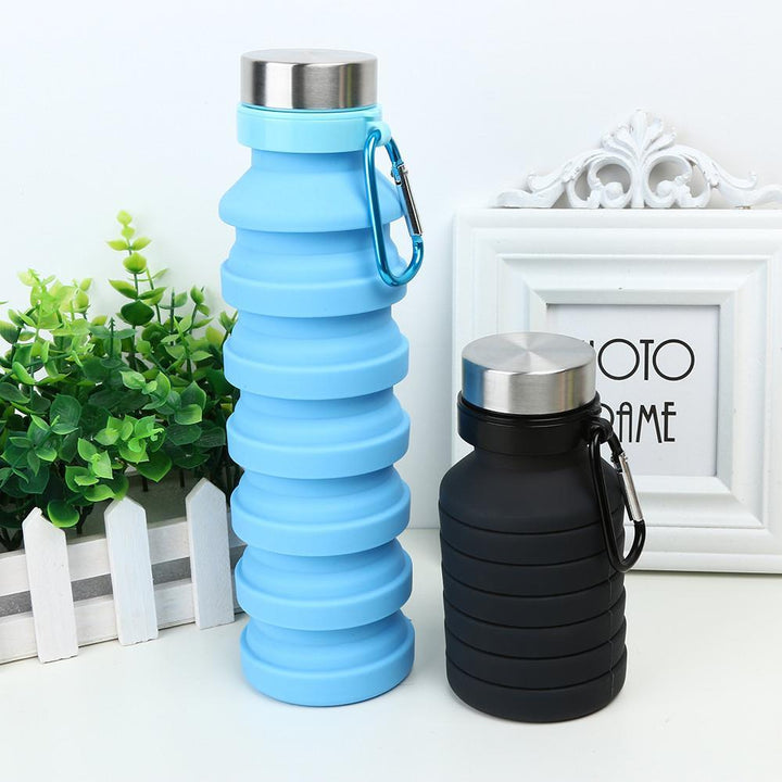 Aqua - Collapsible Silicone Water Bottle | Bowlift