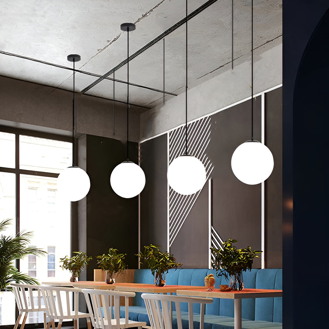 Metal pendant lamp – Modern design | Perfect for dining room & living room | Bowlift