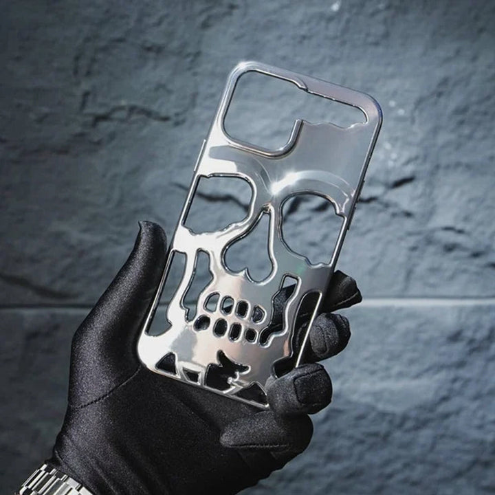 BowLift | Plated Skull Case Cover For iPhone