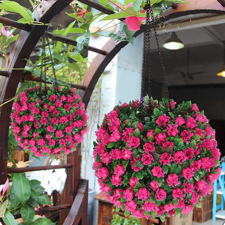 Contemporary Creative Waterproof Solar Flower Globe Plastic LED Outdoor Light For Garden | Bowlift