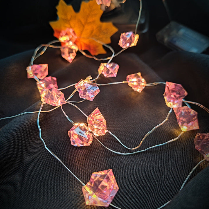BowLift | Creative Irregular Gems String Lights Acrylic LED Decorative String Lights