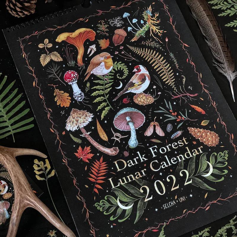 BowLift | 2023 Dark Forest Moon Calendar