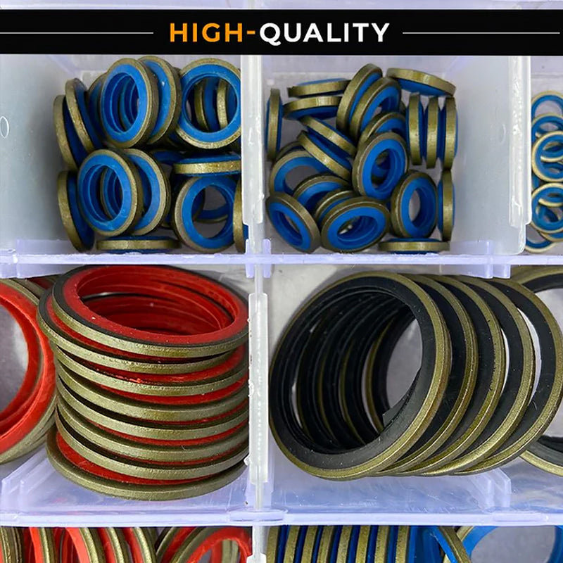 BowLift | 100pcs/245pcs Assorted Sealing Gasket Set