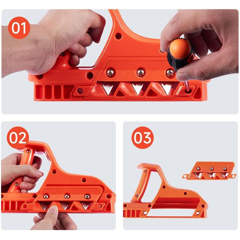 Precisio Beveling - Manual Edge Trimmer for Gypsum & Wood (45° & 60°) | Bowlift