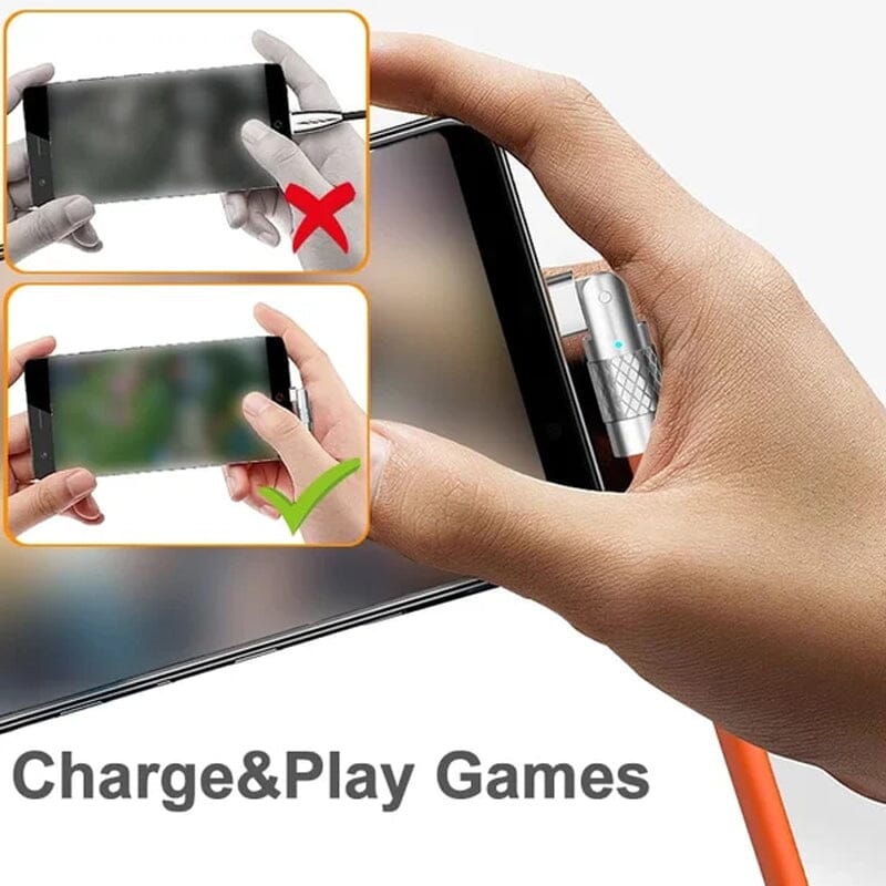 BowLift | 180° rotatable fast charging cable